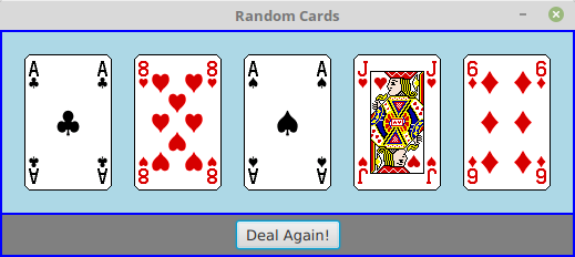 RandomCards program